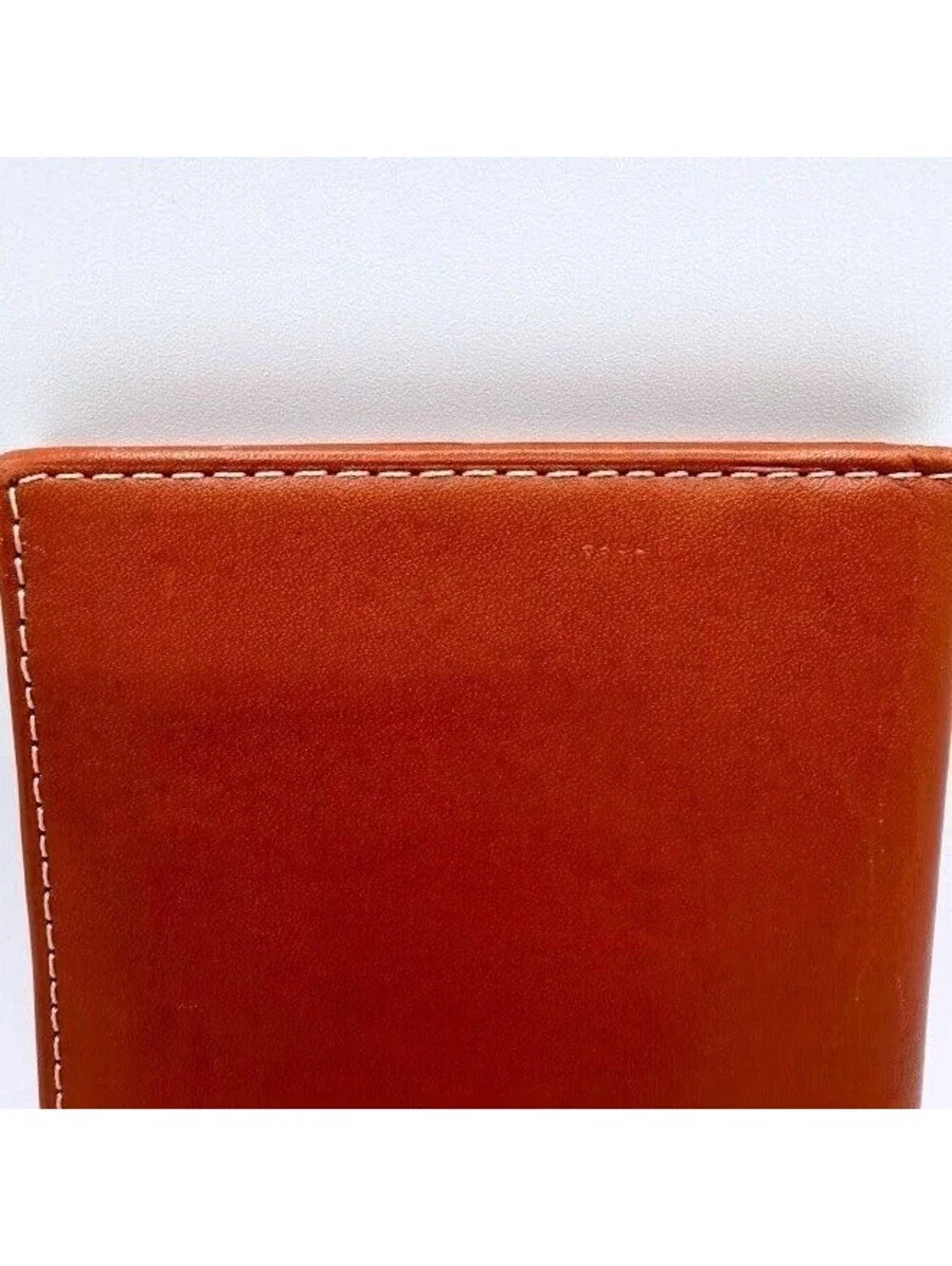 Polo Ralph Lauren Brown Leather Long Bifold Pocket Wallet